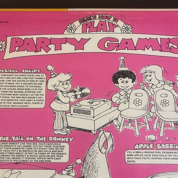VINTAGE 1974 Happy Birthday Mr. Pickwick Vinyl Record Childrens Party Games - Picture 11 of 16